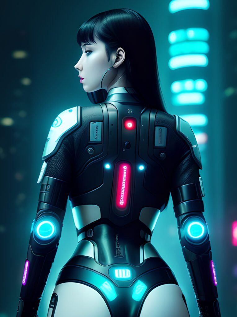 Cyberpunk Woman 001