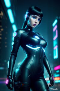  – AI-generated NSFW artwork by WinoAI.