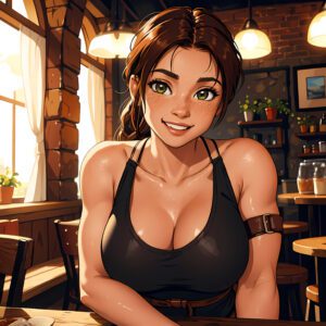 Adventure Girl 02 - AI generated with Stable Diffusion by WinoAI.art
