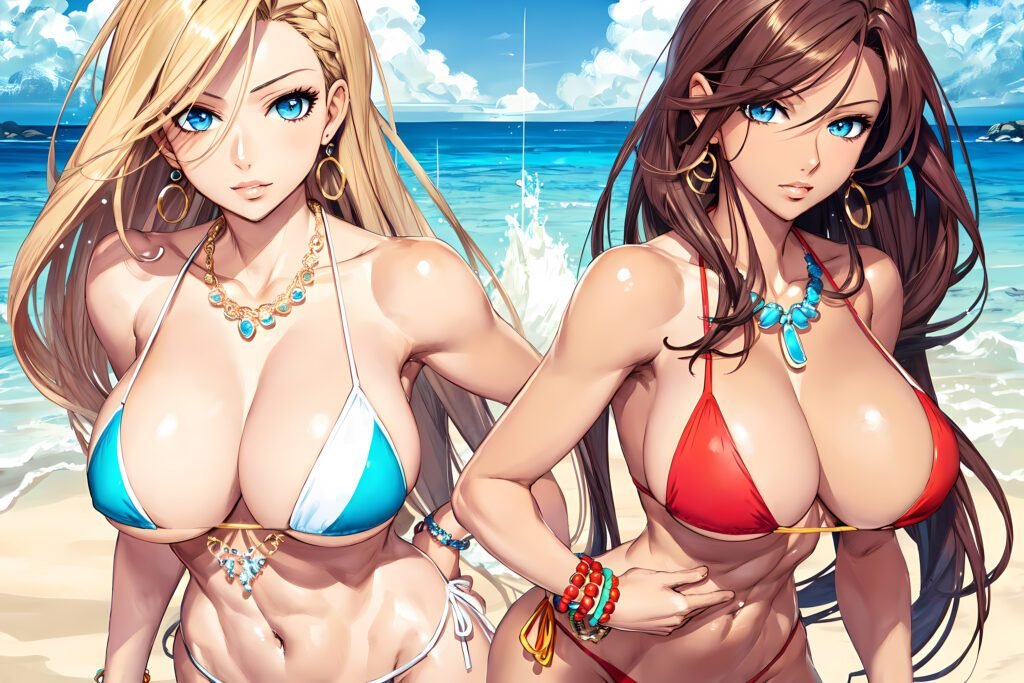 Beach Bikini Babes 01 (WinoAI)