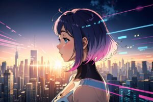 CyberAnime Vol.1 - AI generated with Stable Diffusion by WinoAI.art