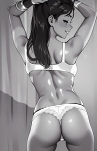 Sexy Fitness Girl 001 - AI generated with Stable Diffusion by WinoAI.art