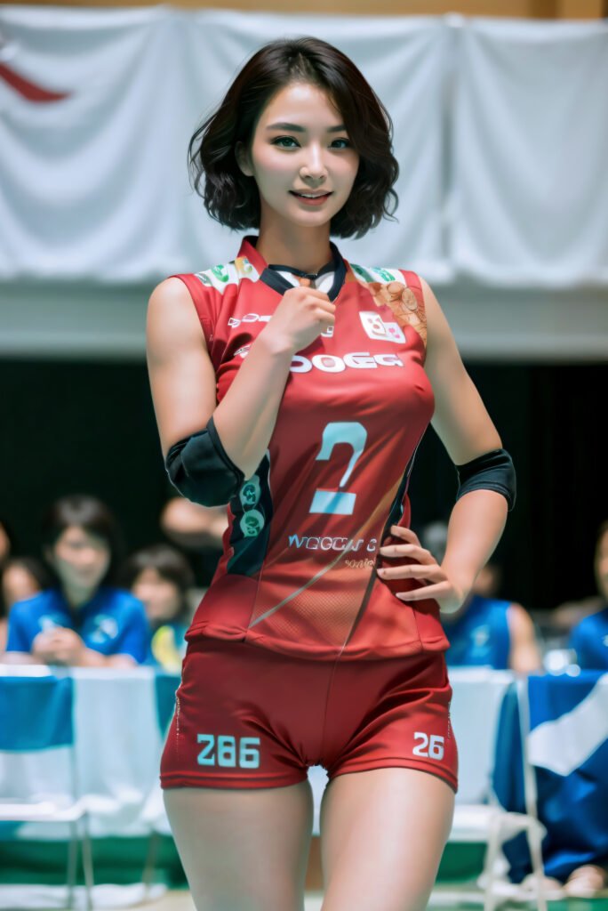 Asian Volleyball Girl 02