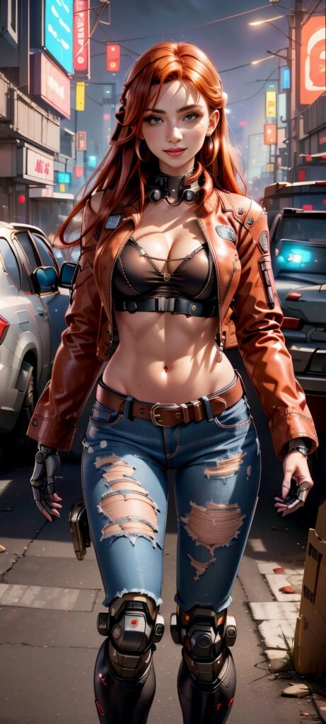 Cyborg Redhead Hotties 07