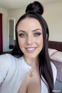 Angela White 01 (Fan art made with AI.)