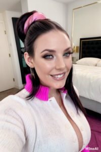Angela White 02 (Fan art made with AI.)