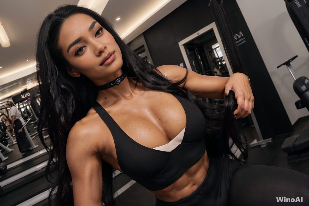 Dark Gym Beauty 1