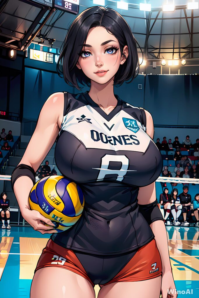 Sexy Volleyball Babe 05
